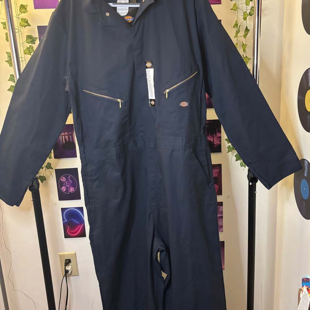 Dickies Men's Deluxe Blended Long Sleeve Coverall size XL XT NWT